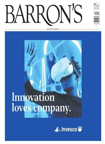 Barron’s – 02 November 2020 Cover