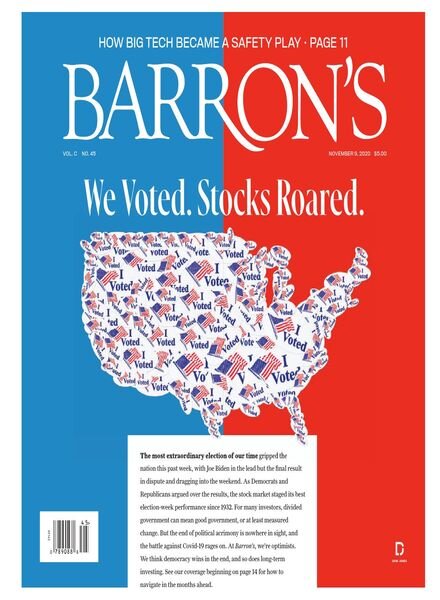 Barron’s – 09 November 2020 Cover