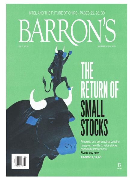 Barron’s – 16 November 2020 Cover