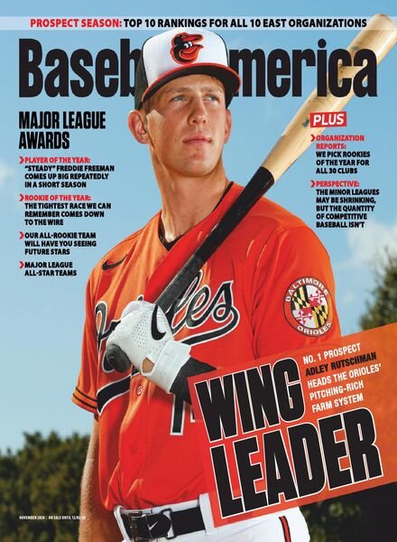 Baseball America – November 2020 Cover