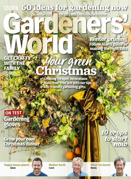 BBC Gardeners’ World – December 2020 Cover