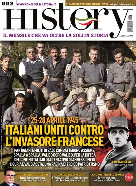 BBC History Italia Dicembre 2020 Cover