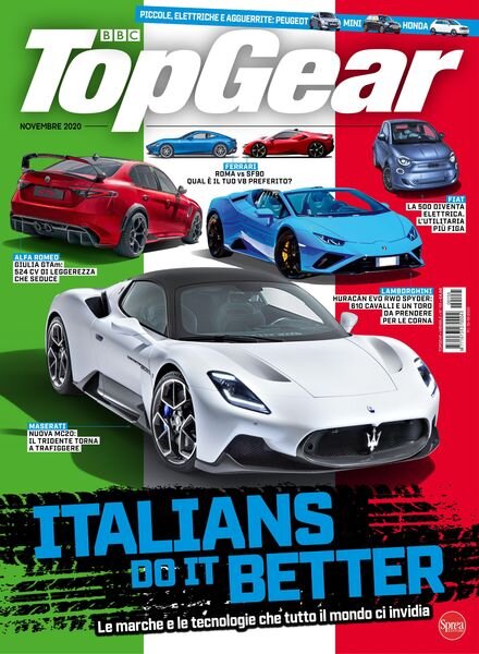 BBC Top Gear Italia – Novembre 2020 Cover