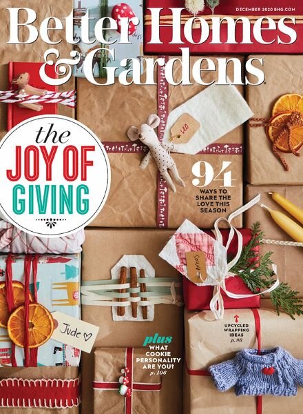 Better Homes & Gardens USA – December 2020 Cover
