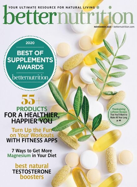 Better Nutrition – November 2020 Cover