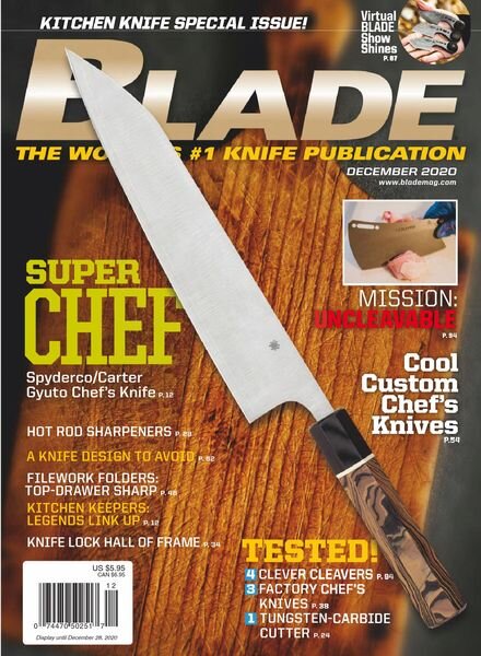 Blade – December 2020 Cover