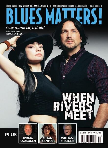 Blues Matters! – Issue 117 – December 2020 – January 2021 Cover