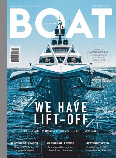 Boat International US Edition – November 2020 Cover
