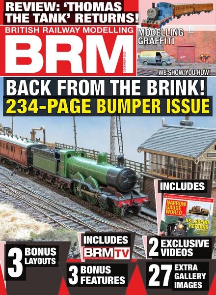 British Railway Modelling – December 2020 Cover