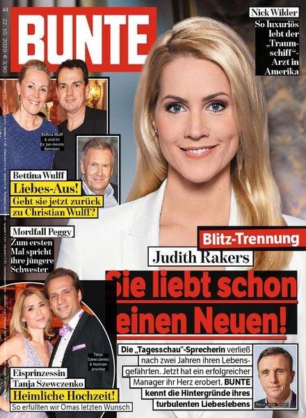 Bunte – 22 Oktober 2020 Cover