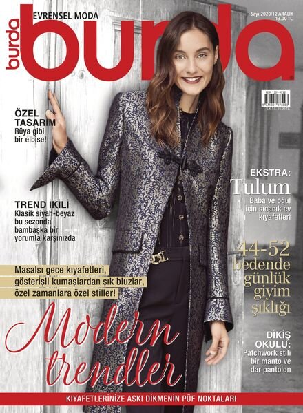 Burda Turkiye – 30 Kasim 2020 Cover