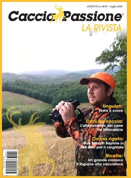 Caccia Passione – Luglio 2020 Cover