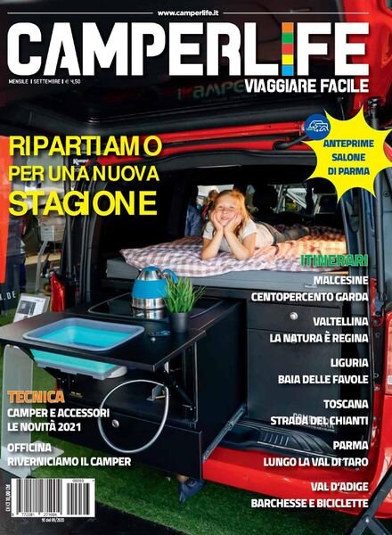Camper Life – Settembre 2020 Cover