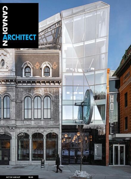 Canadian Architect – October 2020 Cover
