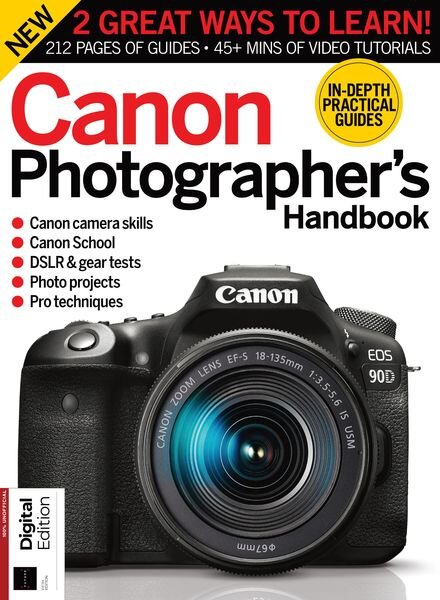 Canon Photographer’s Handbook – 5th Edition – November 2020 Cover