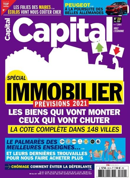 Capital France – Novembre 2020 Cover
