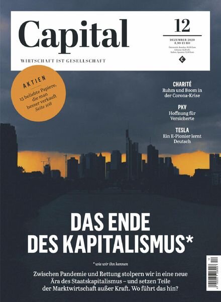 Capital Germany – Dezember 2020 Cover