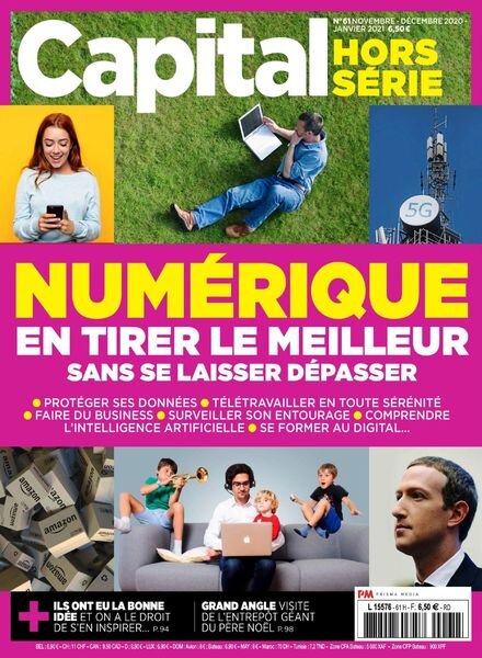 Capital – Hors-Serie – Novembre 2020 – Janvier 2021 Cover
