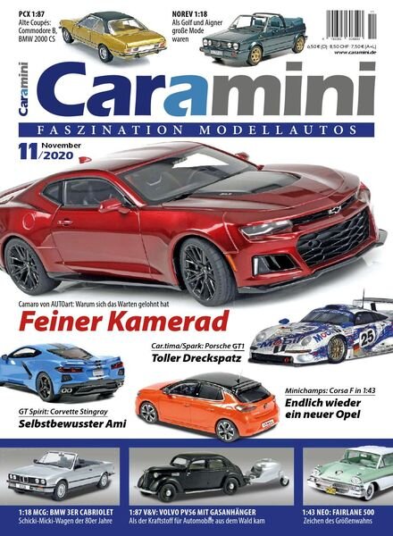 Caramini – November 2020 Cover