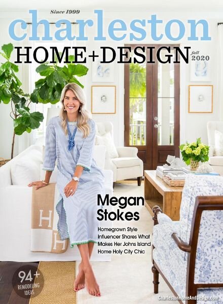 Charleston Home + Design – Fall 2020 Cover