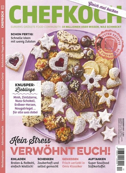 Chefkoch – Dezember 2020 Cover