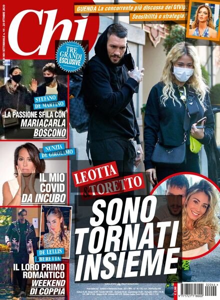 Chi – 28 Ottobre 2020 Cover