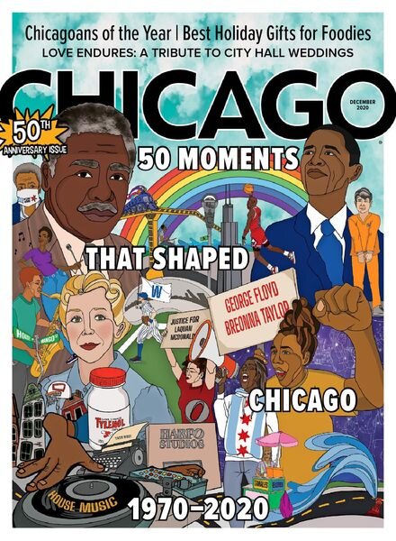 Chicago Magazine – December 2020 Cover