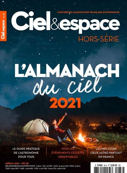 Ciel & Espace – Hors-Serie N 38 – Almanach 2021 Cover