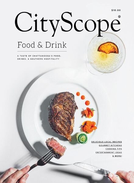 CityScope Magazine – Annual Food & Drink 2020 Cover