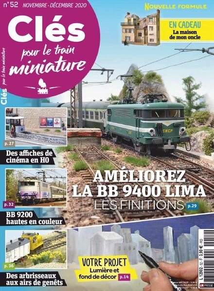 Cles pour le train miniature – novembre-decembre 2020 Cover