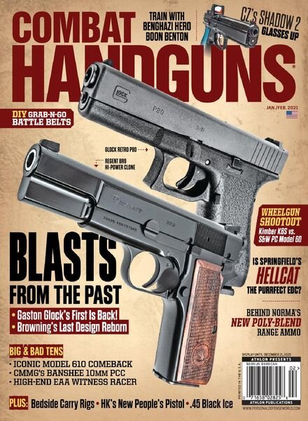 Combat Handguns – January 2021 Cover