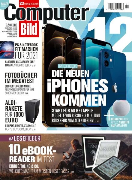 Computer Bild Germany – 23 Oktober 2020 Cover