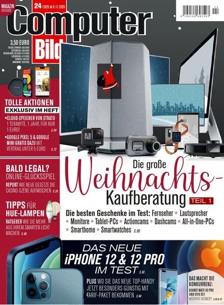 Computer Bild Germany – 6 November 2020 Cover