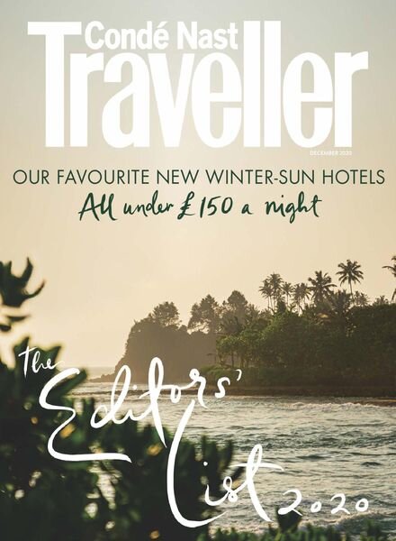 Conde Nast Traveller UK – December 2020 Cover