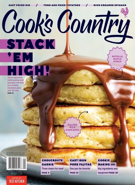 Cook’s Country – December 2020 Cover