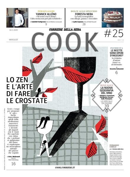 Corriere della Sera Cook – novembre 2020 Cover