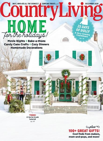Country Living USA – December 2020 Cover