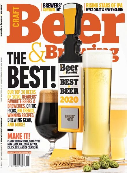 Craft Beer & Brewing – Best in Beer 2020 Cover