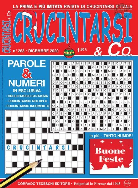 Crucintarsi & Co – dicembre 2020 Cover