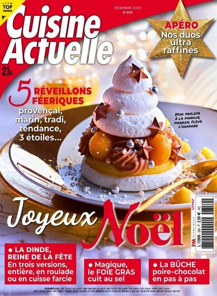 Cuisine Actuelle – Decembre 2020 Cover