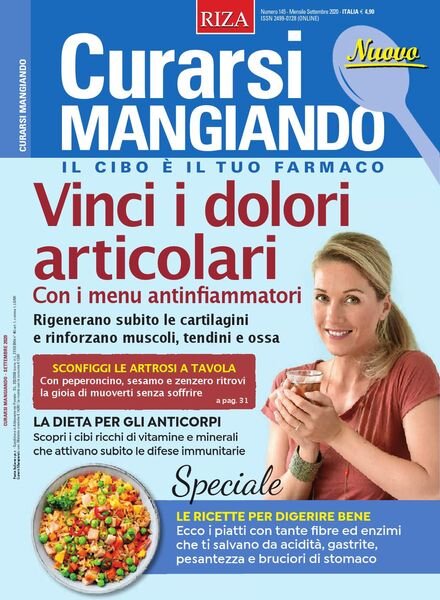 Curarsi Mangiando – Settembre 2020 Cover