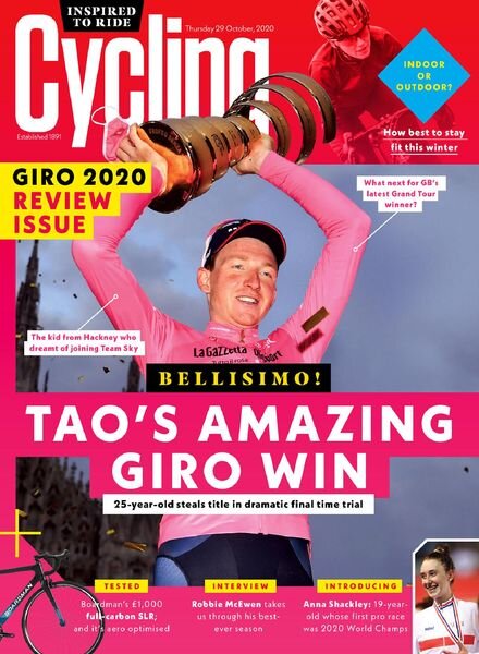 Cycling Weekly – October 29, 2020 Cover