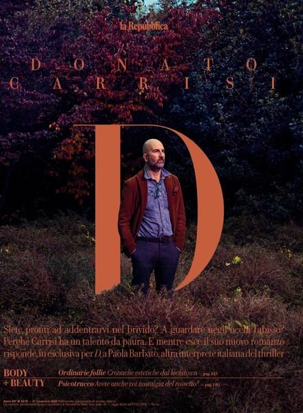 D la Repubblica – 21 Novembre 2020 Cover