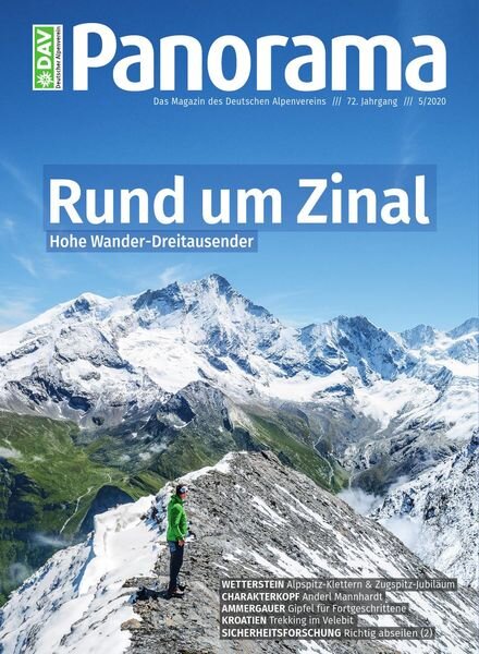 DAV Panorama – September 2020 Cover