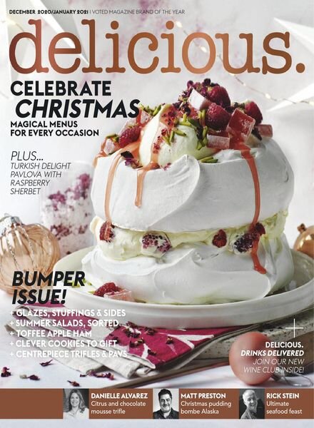 delicious Australia – December 2020 Cover