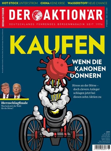 Der Aktionar – 05 November 2020 Cover