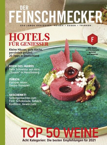 Der Feinschmecker – Dezember 2020 Cover