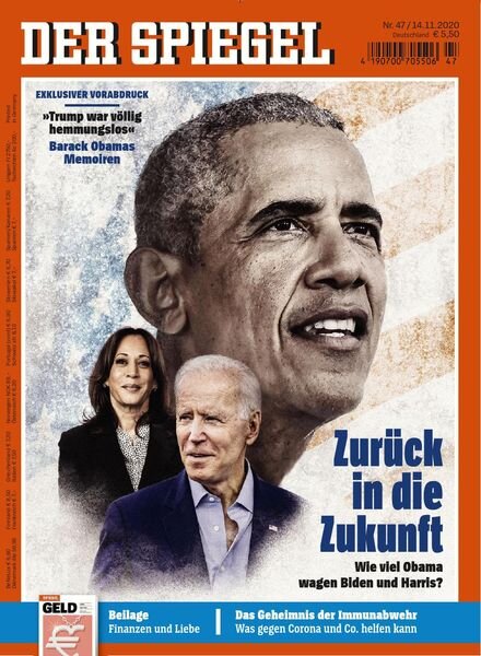 Der Spiegel – 14 November 2020 Cover