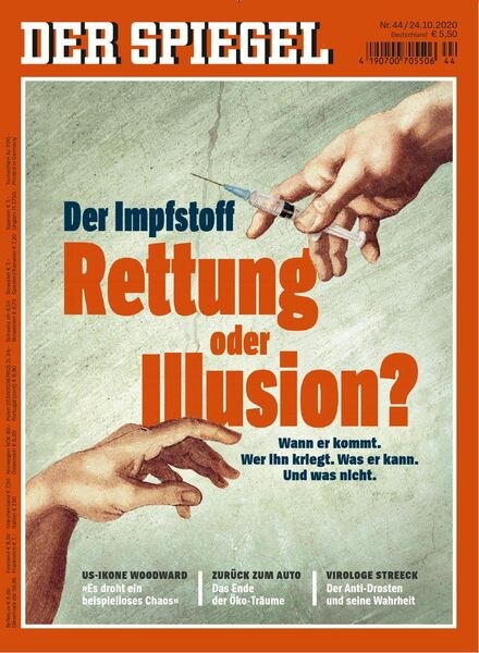 Der Spiegel – 24 Oktober 2020 Cover