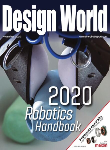Design World – Robotics Handbook November 2020 Cover